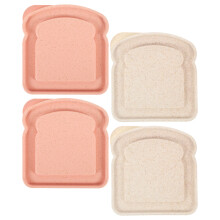 4Stk Sandwich Brotboxen Für Den Täglichen Gebrauch