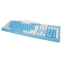 Farblich Abgestimmte Verkabelte Usb Tastatur Für Gaming Computer