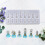 Epoxy Resin Form Ohrringe 3D 3