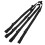 2er-Pack Nylon-Angelrutenhaltergurte für 10