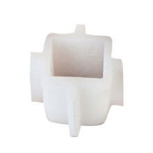 Moules à bougies de maison Totem carrés en Silicone,-Style B