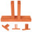 Accessoire Base Clôture En Bois Orange Pour Usage DIY Extérieur 9