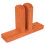Accessoire Base Clôture En Bois Orange Pour Usage DIY Extérieur 7