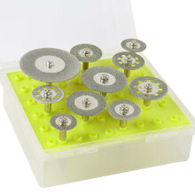 10 In 1 Mini Diamantschijfjes Snijwiel Voor En Edelstenen