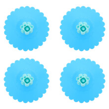 4 St Silikon Trinkhalmdeckel Isolierte Anti Spritz Deckel