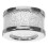 Diamond Bling Kristall Diamant Silber 7