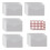 50 Pcs Die Cut Storage Bag Clear Plastic Envelopes-26x15.5cm 1