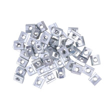 50St T-Type Slider Nut Staal Voor Thuis En Snowboarden
