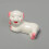 5Pcs Pig Shape Ceramic Chopstick Holder White Spoon Rest for Dining 11