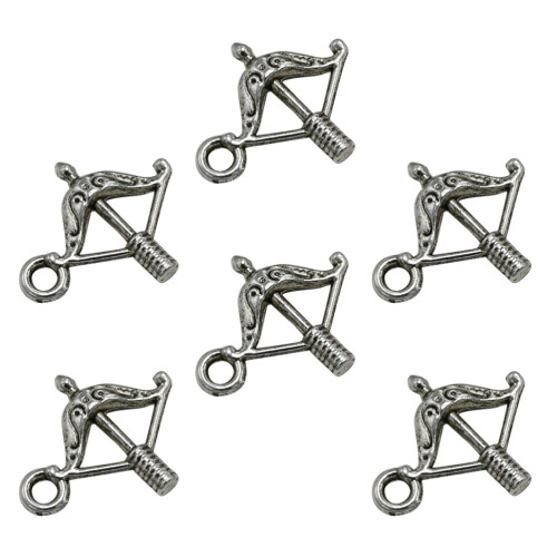 100 Bogen Und Anhänger Legierung Für Schmuck