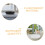 30 Unidades Plástico Para Plantas Interior Exterior 9