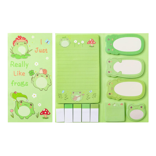 Notes autocollantes rappel de notes autocollantes sur-grenouille