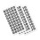 Mlins 3 Sheets Golf Marker Dot Scanner Marking .00x1.00x0.05cm 1