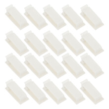 20St Pa66 Kabel Organizer Voor Kabels, Toetsenbord En Headset Wit