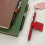 Pen Hook Holders Self Adhesive Leather Pen-Lotus Root Pink 6