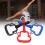 Outdoor-Turnringe Affenform Ring Tragkraft 200Kg 12