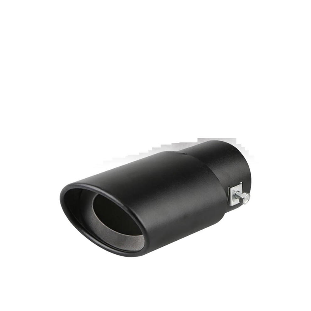 Car Exhaust Tip 2.5 Inch Stainless Steel Muffler Tip Chrome Finish Noise Reduction Performance Boost 9323874436074