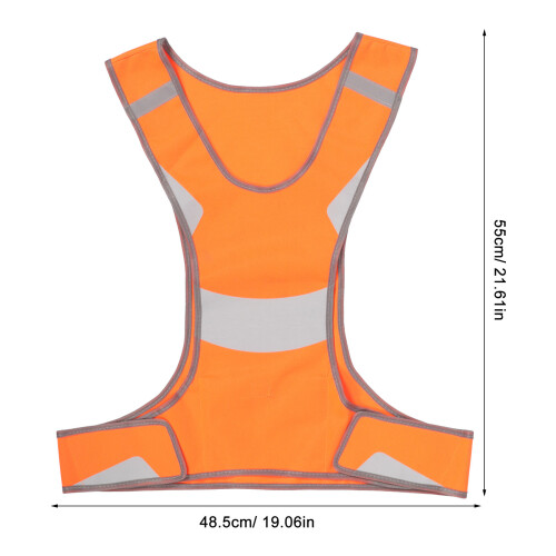 Gilet Réfléchissant Confortable Pour Cyclisme Course De 2