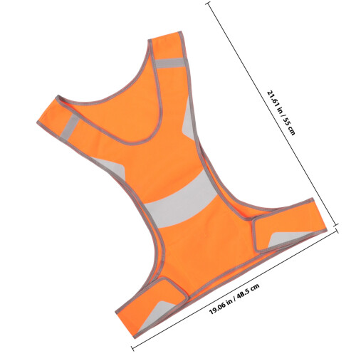 Gilet Réfléchissant Confortable Pour Cyclisme Course De 1