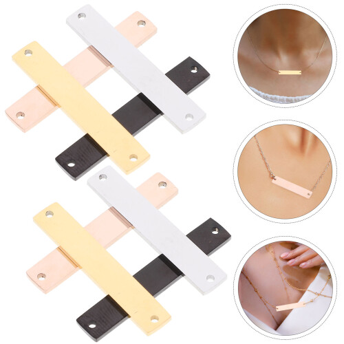 12 colgantes inoxidable para manualidades diy 1