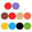 Large Circles 13 Inchieces 20Round Cutouts-20 sheets lemon yell 2