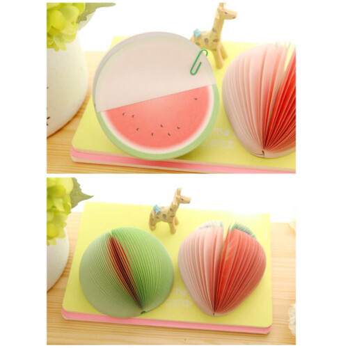 Fruit Selbstklebende Pads Haft Notizen Wassermelone 1