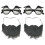 2 Sets Kunstbart Mit Brille Für Bühne Party 4