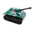 3Stk Vintage Panzer Modell Handwerk Lebensechtes Geschenk 5
