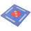 Blue Mahjong Table Pad Durable Polyester Non-Slip Table Cover 8