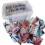 100 enveloppes d'argent comprenant 100-Fleur rouge et bleue 1