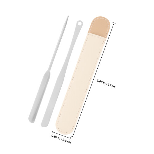 1Ensemble Spatule Mélange Acier 1