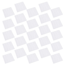 25pcs party baking papers grilling pad oil-absorbing square sheets