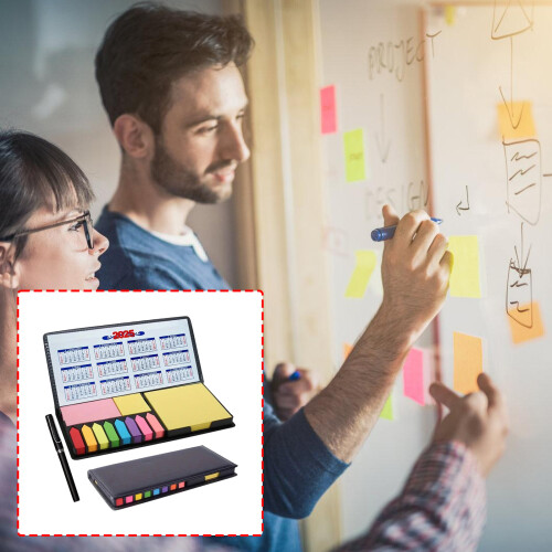 Vielseitige Notizbox für Notizzettel, Kalender, Notizen,-2 1