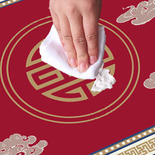 Αντιολισθητικό χαλάκι Mahjong, βελούδινο ύφασμα από κρυστάλλους που εξασφαλίζει 2