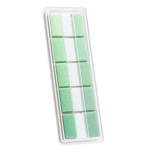 120 Blatt transparenter selbstklebender-Farbverlauf grün