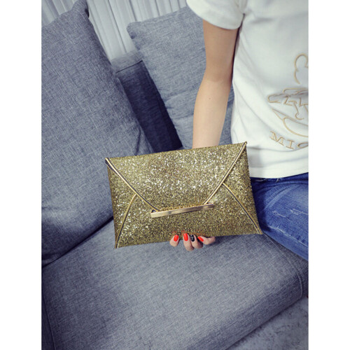 Sequin Clutchtas Vrouw Dinerfeest Handtas Portemonnee 1