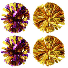 4Stk Cheerleader Pom Poms Robustem Pet Für Sport Und Tanz