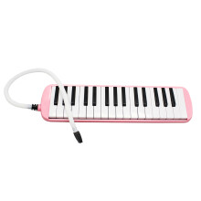 piano melodica met 32 toetsen en hoofdtelefoon voor beginners (roze)