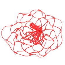 Horse Net Bag Red Nylon Rope Bag Horse Feeding Supplies (Medium Size)