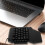 Black Gaming Keyboard Backlight Durable for Accurate Touch E-Sport Use 4