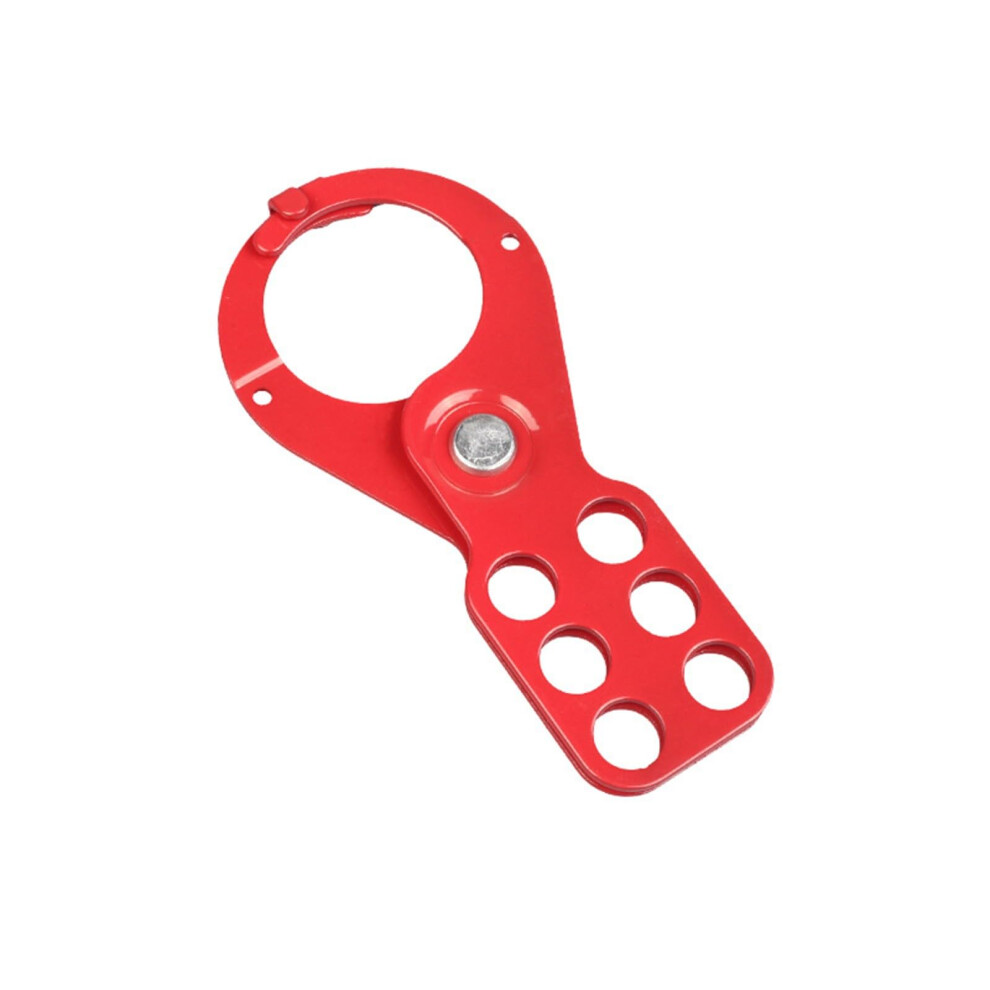 Lockout Hasp Steel, 6 Holes, Industrial Device, Erosionresistant Lockout For Machinery Equipment 9339159655894