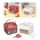 Quick Ice Cubes Maker Press Designs Space Efficient Food-Red 3