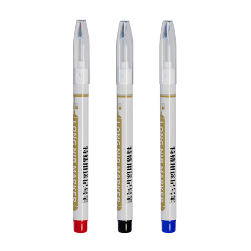 20mm Deep Hole Marker Long Tip Carpenter Marker for-6 blue 2