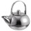 Ergonomic Handle Design 2.5l Capacity Silver Stainless Tea Kettle For Home Present 3