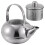 Ergonomic Handle Design 2.5l Capacity Silver Stainless Tea Kettle For Home Present 5