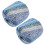 Soft Cotton Rope Crochet Yarn For Crocheting 2 Rolls 7