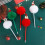 6 Pcs/Set 0.7mm Christmas Ballpoint Pen Smooth-red deer 3