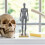 Knochen Mannequin Werkzeug Skulptur Künste 7