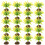 20Pcs Mini Fake Tree Toy For Diorama Train Scenery Sand Table Model 8
