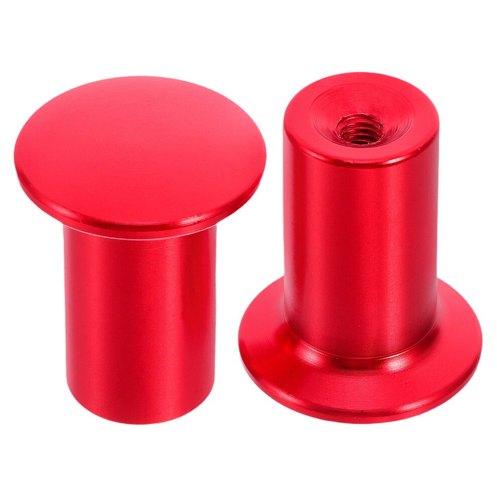 2Pcs Universal Aluminum Car Handbrake Button Cover Drift Tip 3261487227480